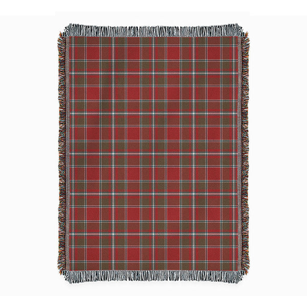 Spens Weathered Clan Badge Tartan Woven Blanket