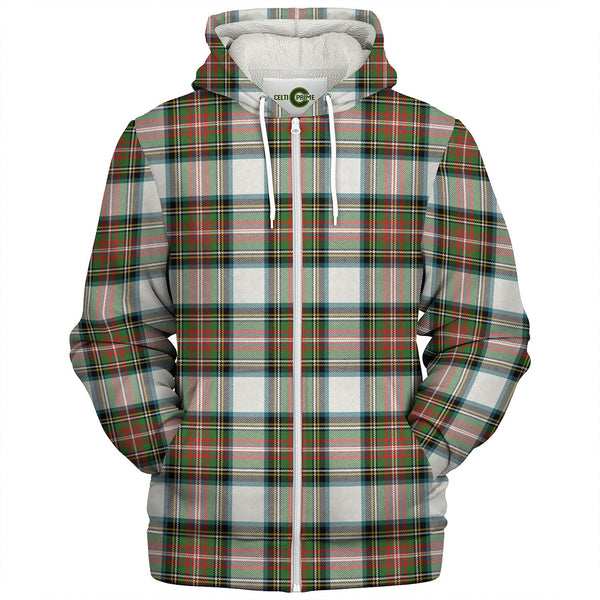 Stewart Dress Ancient Tartan Sherpa Hoodie