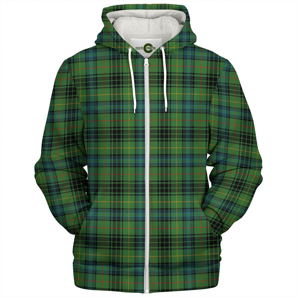 Stewart Hunting Ancient Tartan Sherpa Hoodie