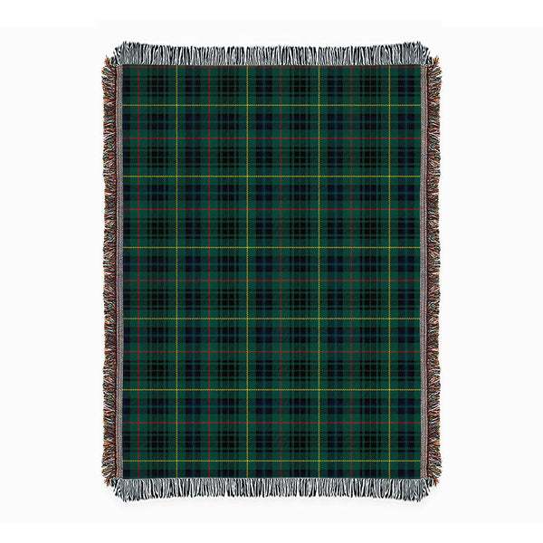 Stewart Hunting Modern Clan Badge Tartan Woven Blanket