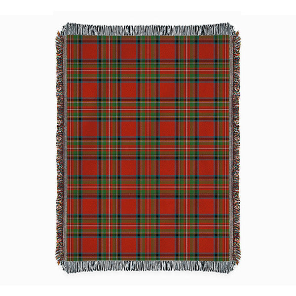 Stewart Royal (Royal Stewart) Ancient Clan Badge Tartan Woven Blanket