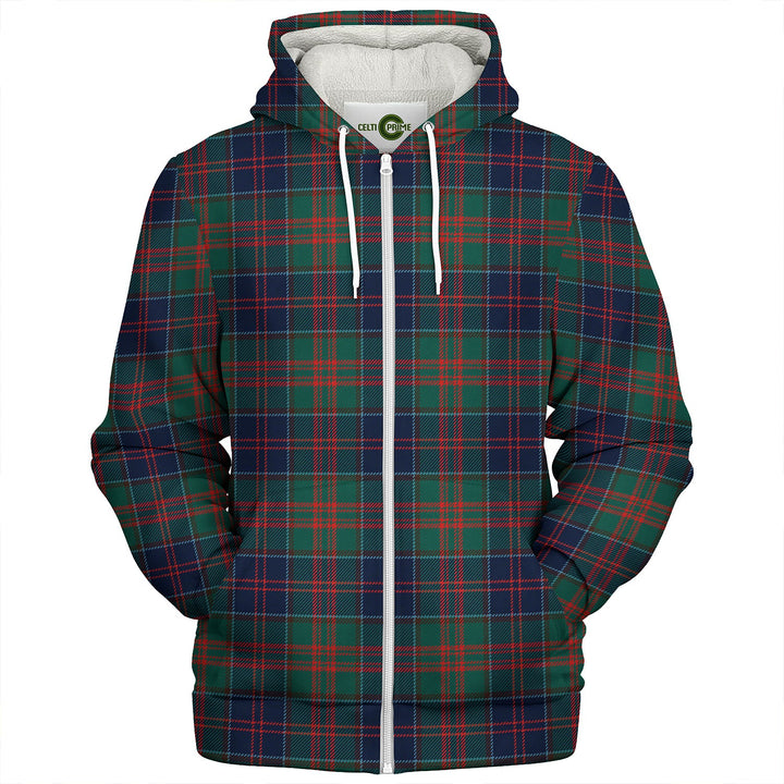 Stewart of Appin Hunting Modern Clan Badge Tartan Sherpa Hoodie