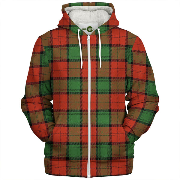 Stewart of Atholl Ancient Clan Badge Tartan Sherpa Hoodie