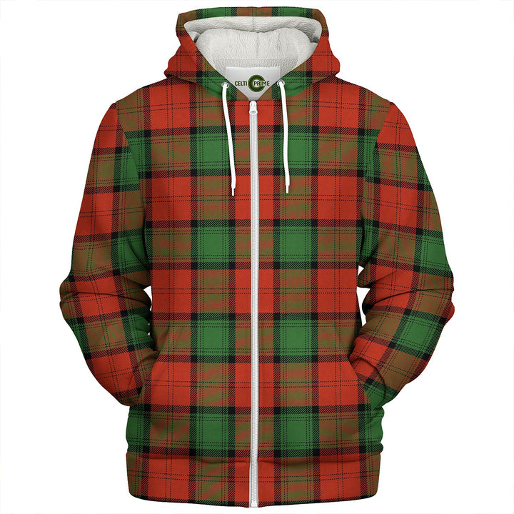 Stewart of Atholl Ancient Clan Badge Tartan Sherpa Hoodie