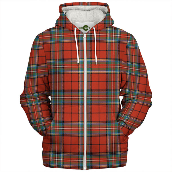 Stewart of Galloway 2 Ancient Tartan Sherpa Hoodie