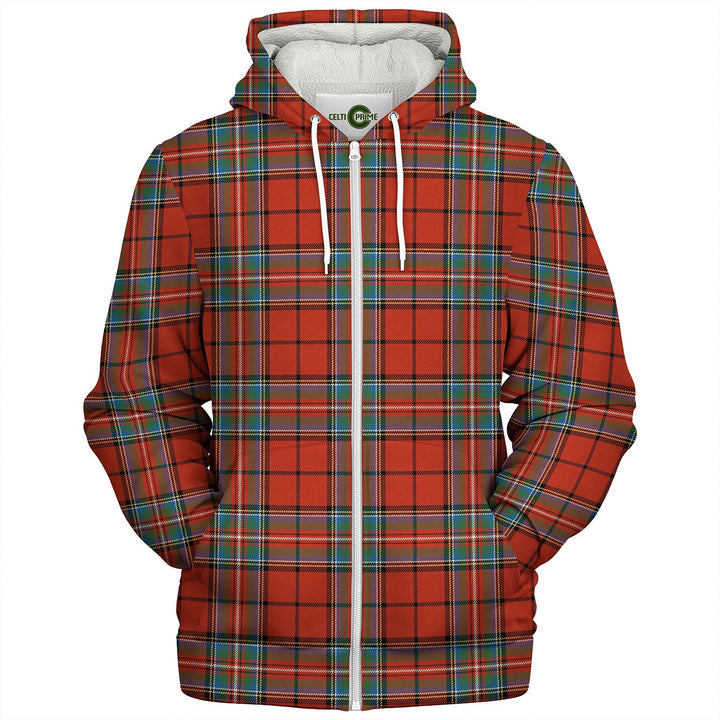 Stewart of Galloway 2 Ancient Tartan Sherpa Hoodie