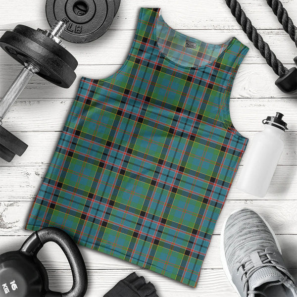 Stinson (Stephenson Stevenson) Ancient Clan Badge Tartan Men Tank Top