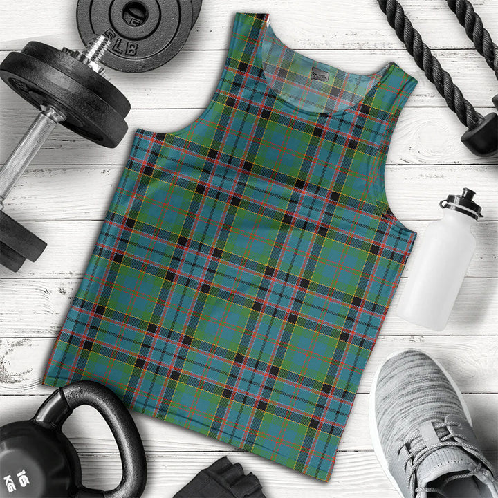 Stinson (Stephenson Stevenson) Ancient Clan Badge Tartan Men Tank Top