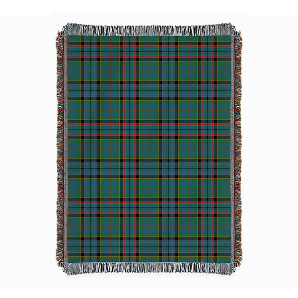 Stinson (Stephenson Stevenson) Ancient Clan Badge Tartan Woven Blanket