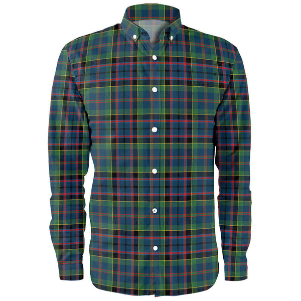 Stinson (Stephenson Stevenson) Modern Clan Badge Tartan Long Sleeve Shirt