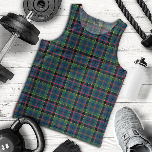 Stinson (Stephenson Stevenson) Modern Clan Badge Tartan Men Tank Top