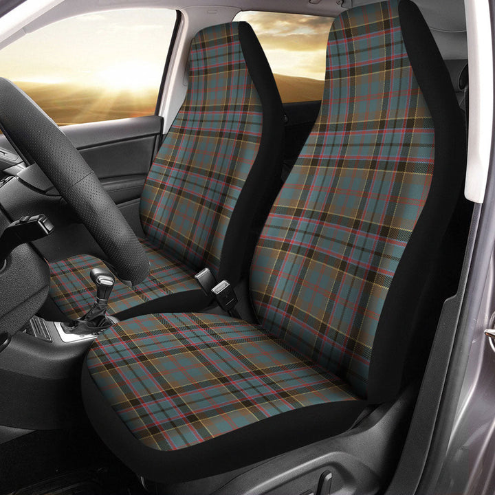 Stinson (Stephenson Stevenson) Weathered Clan Badge Tartan Car Seat Covers