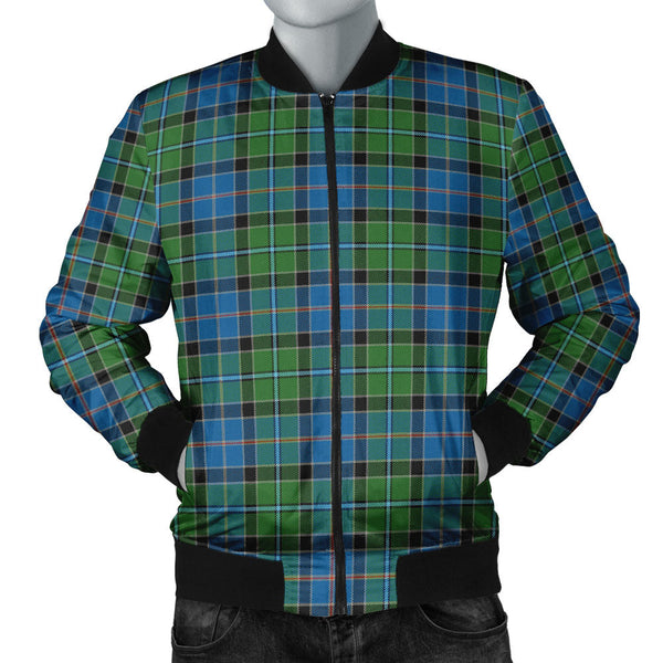 Stirling Ancient Clan Badge Tartan Bomber Jacket