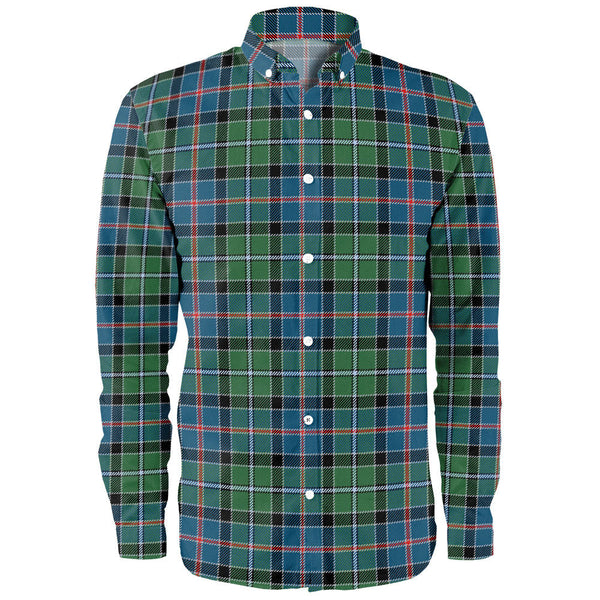 Stirling Modern Clan Badge Tartan Long Sleeve Shirt