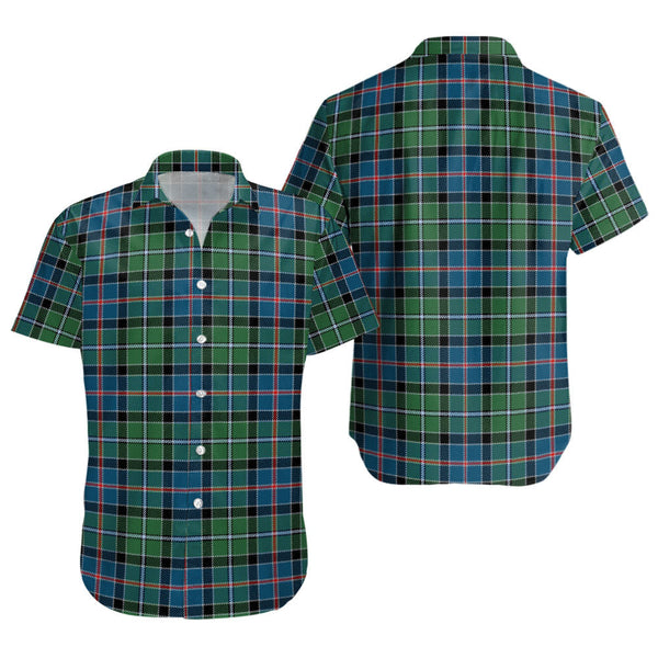 Stirling Modern Clan Badge Tartan Short Sleeve Shirt