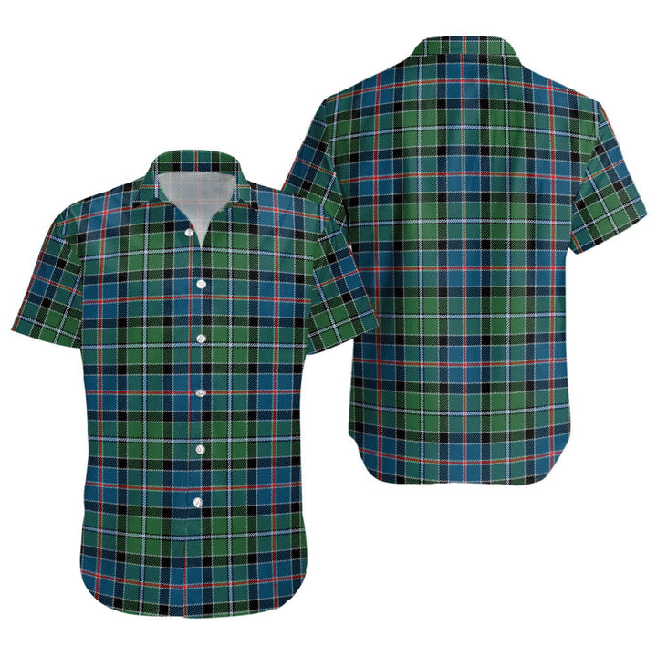 Stirling Modern Clan Badge Tartan Short Sleeve Shirt