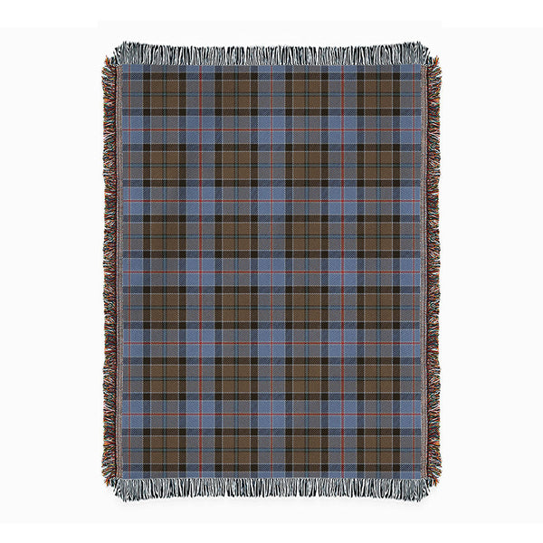 Stirling Weathered Clan Badge Tartan Woven Blanket