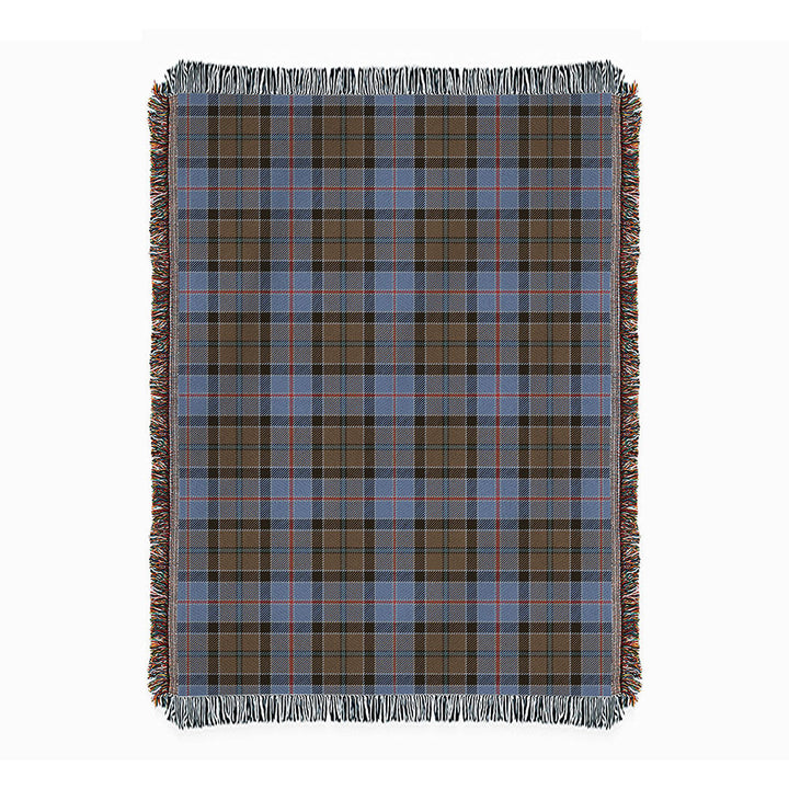 Stirling Weathered Clan Badge Tartan Woven Blanket