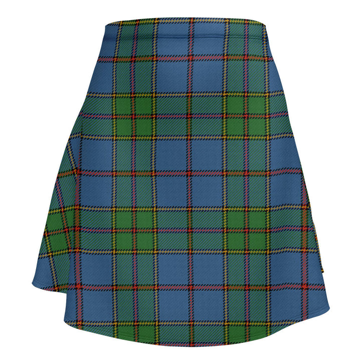 Strachan Ancient Clan Badge Tartan Flared Skirt