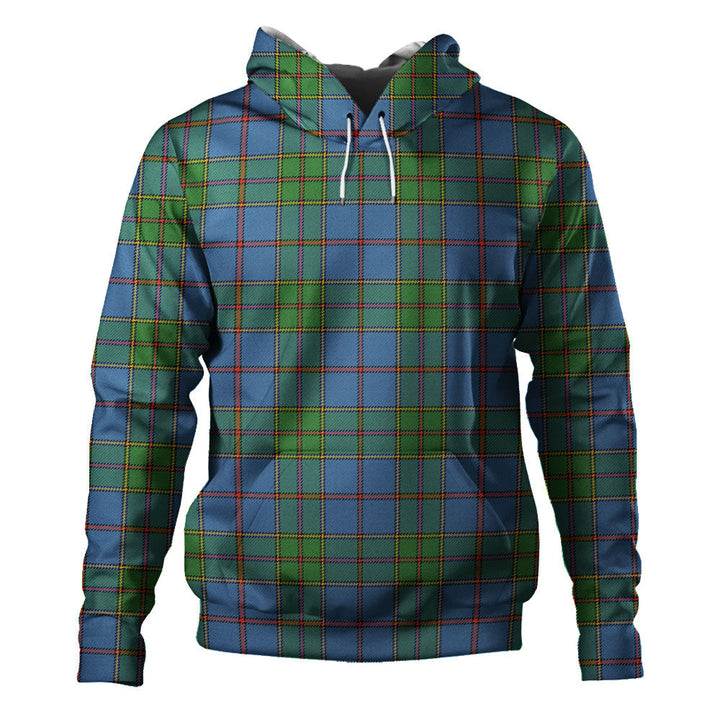 Strachan Ancient Clan Badge Tartan Hoodie