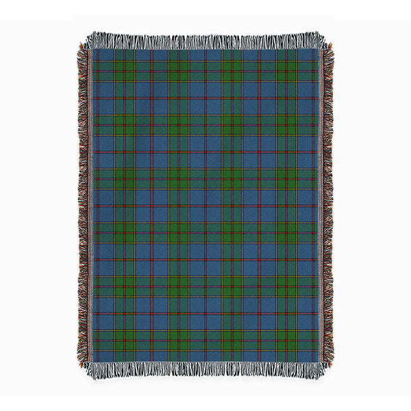 Strachan Ancient Clan Badge Tartan Woven Blanket
