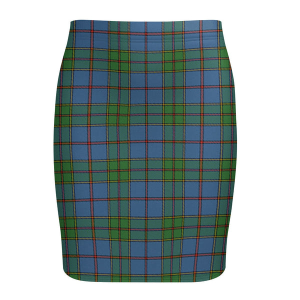 Strachan Ancient Tartan Fitted Skirt