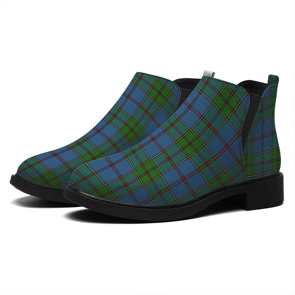 Strachan Ancient Tartan Flat Ankle Boots