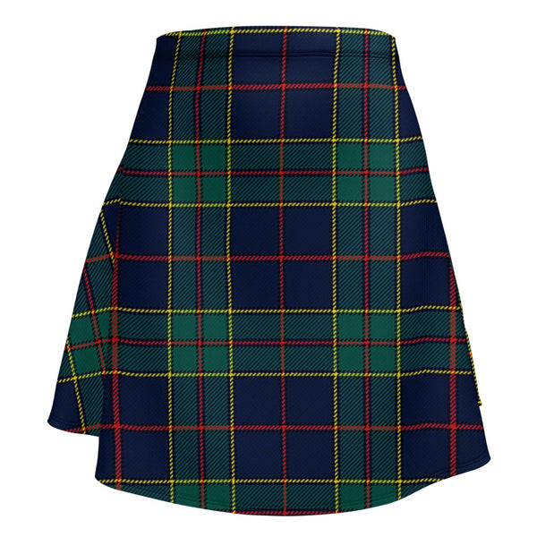 Strachan Modern Clan Badge Tartan Flared Skirt