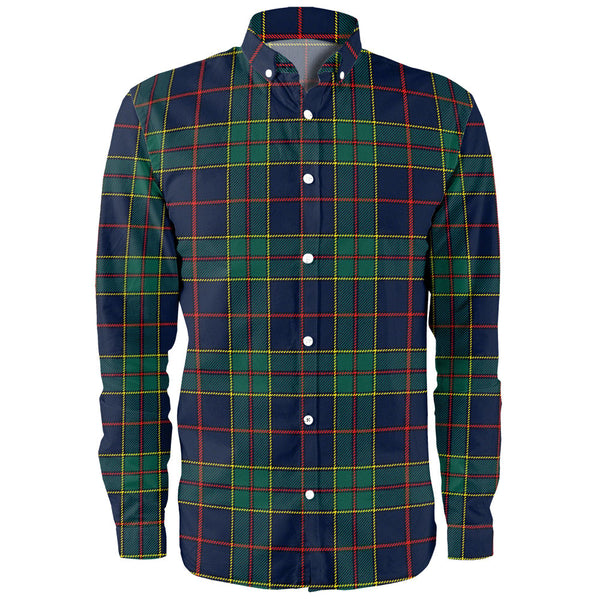 Strachan Modern Clan Badge Tartan Long Sleeve Shirt