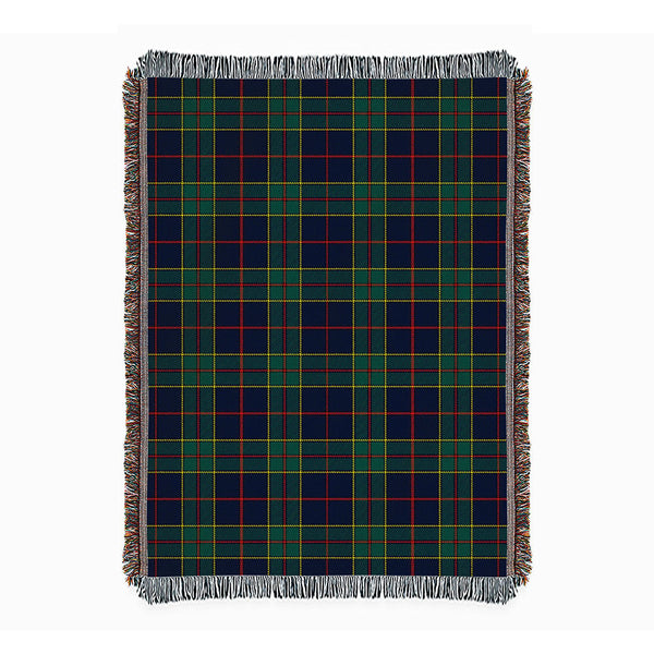Strachan Modern Clan Badge Tartan Woven Blanket