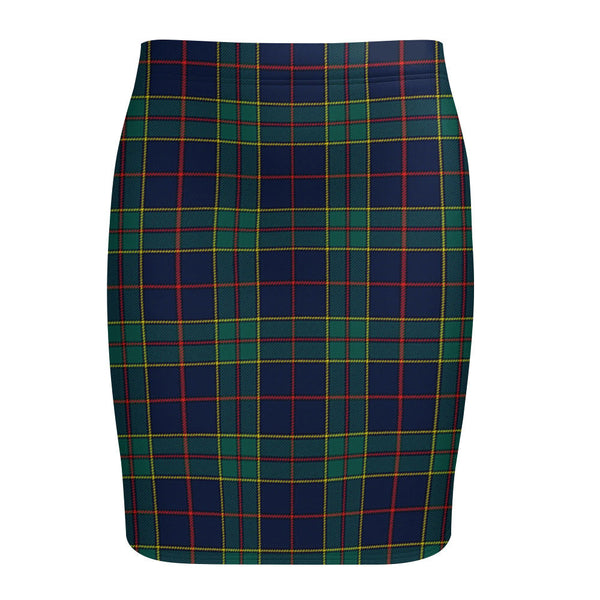 Strachan Modern Tartan Fitted Skirt