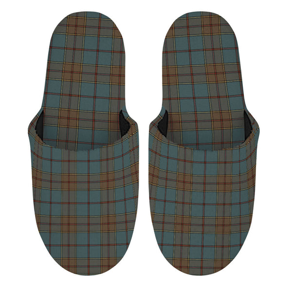 Strachan Weathered Clan Badge Tartan Mop Slippers