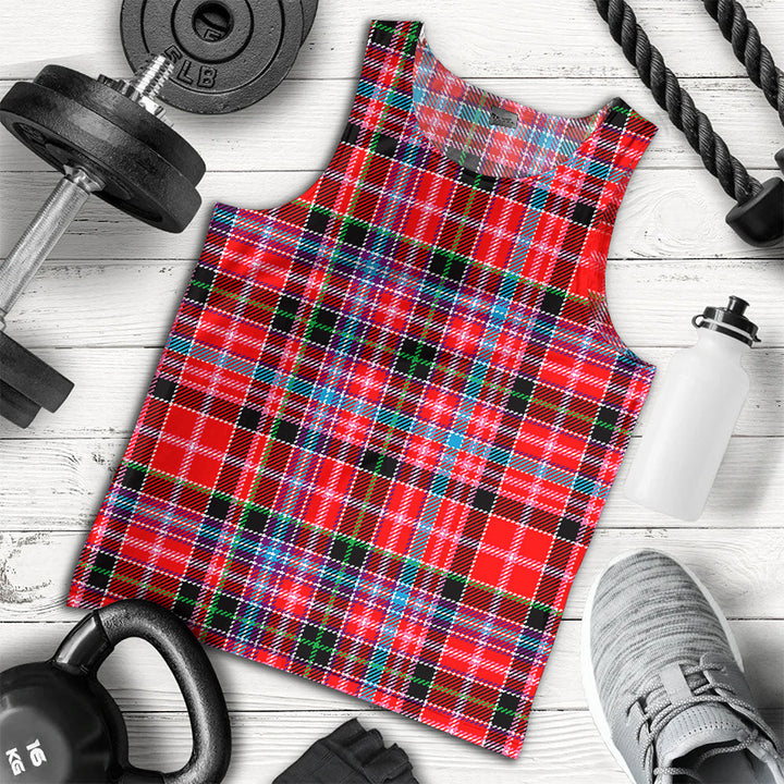 Straiton Clan Badge Tartan Men Tank Top
