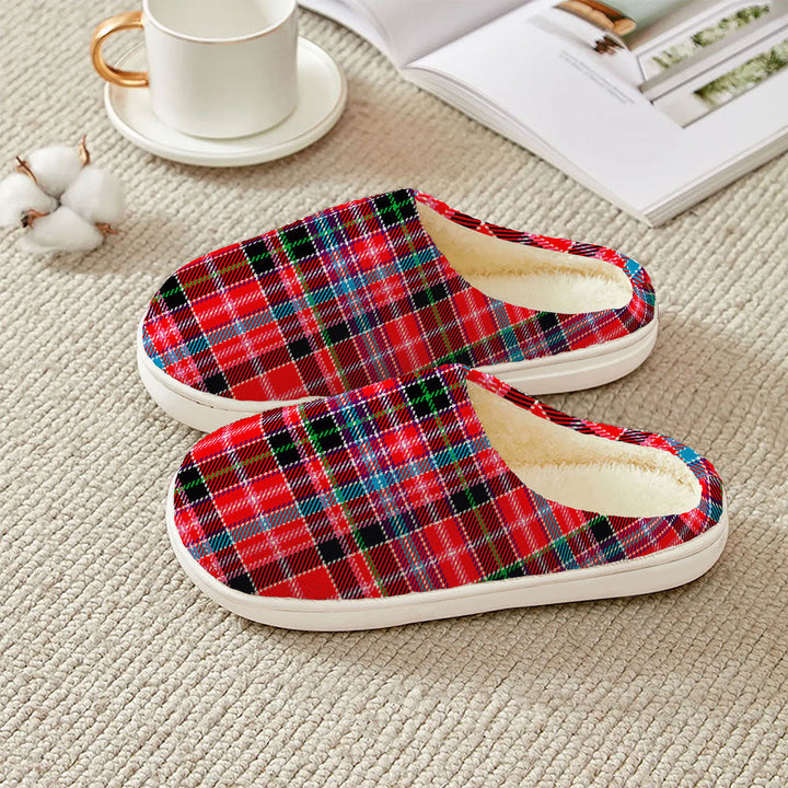 Straiton Clan Badge Tartan Plush Slipper