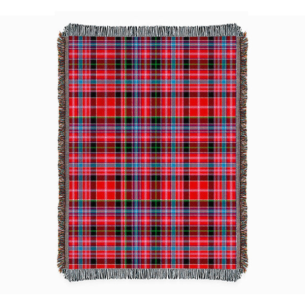 Straiton Clan Badge Tartan Woven Blanket