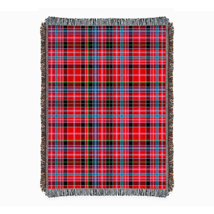 Straiton Clan Badge Tartan Woven Blanket