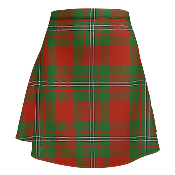 Strang Ancient Clan Badge Tartan Flared Skirt