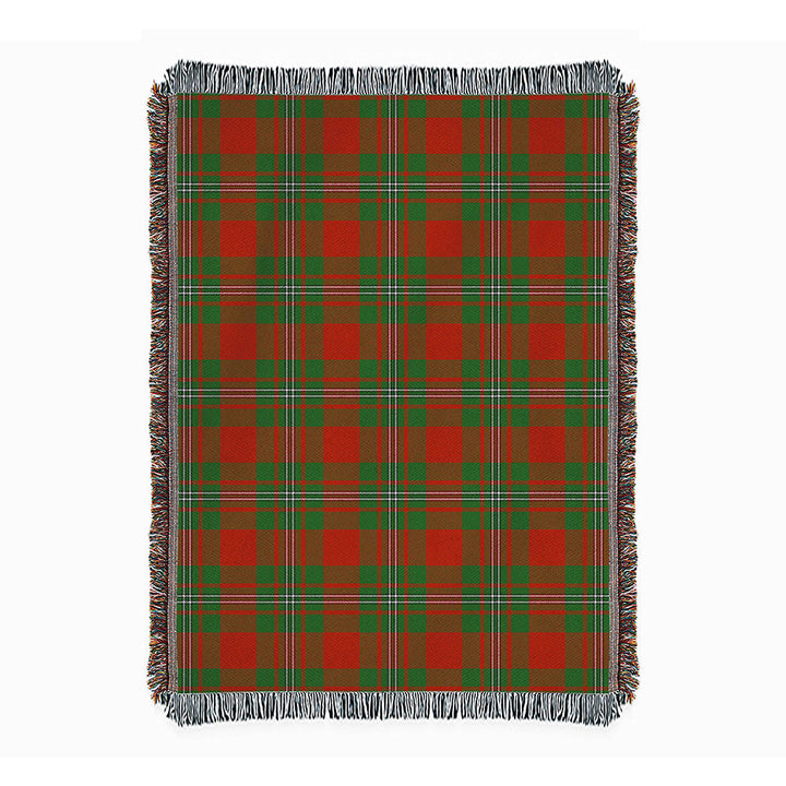 Strang Ancient Clan Badge Tartan Woven Blanket