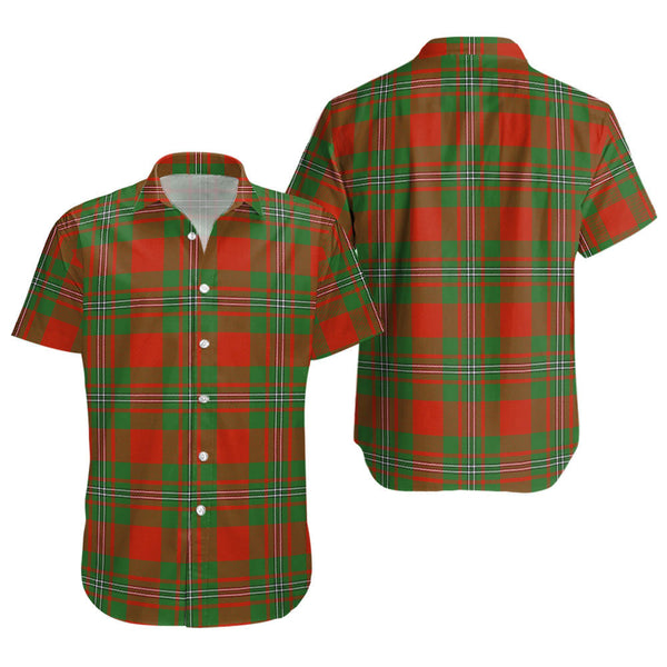 Strang Modern Clan Badge Tartan Short Sleeve Shirt