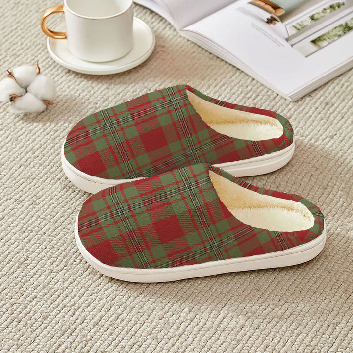 Strang Weathered Clan Badge Tartan Plush Slipper