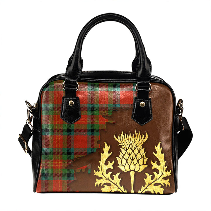 Sturrock Ancient Tartan Shoulder Handbag Thistle Oldest Style