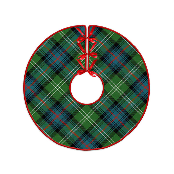 Sutherland Ancient Clan Badge Tartan Christmas Tree Skirt