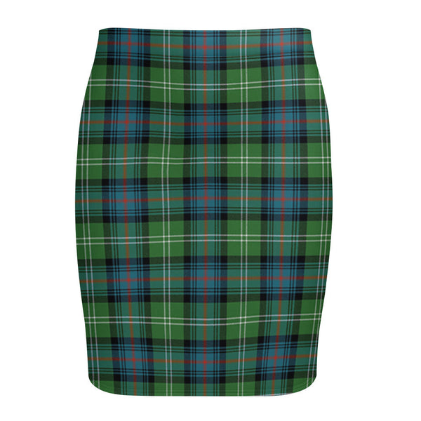 Sutherland Ancient Tartan Fitted Skirt