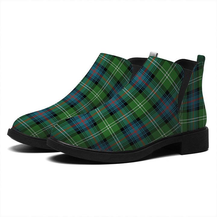 Sutherland Ancient Tartan Flat Ankle Boots