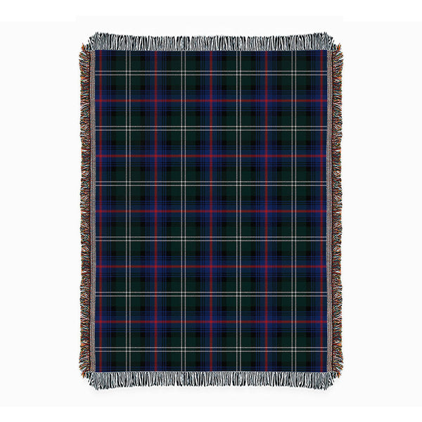 Sutherland Modern Clan Badge Tartan Woven Blanket