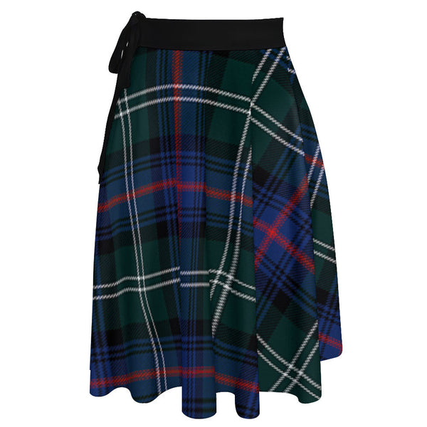 Sutherland Modern Tartan Wrap Skirt