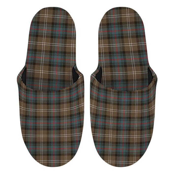 Sutherland Weathered Clan Badge Tartan Mop Slippers