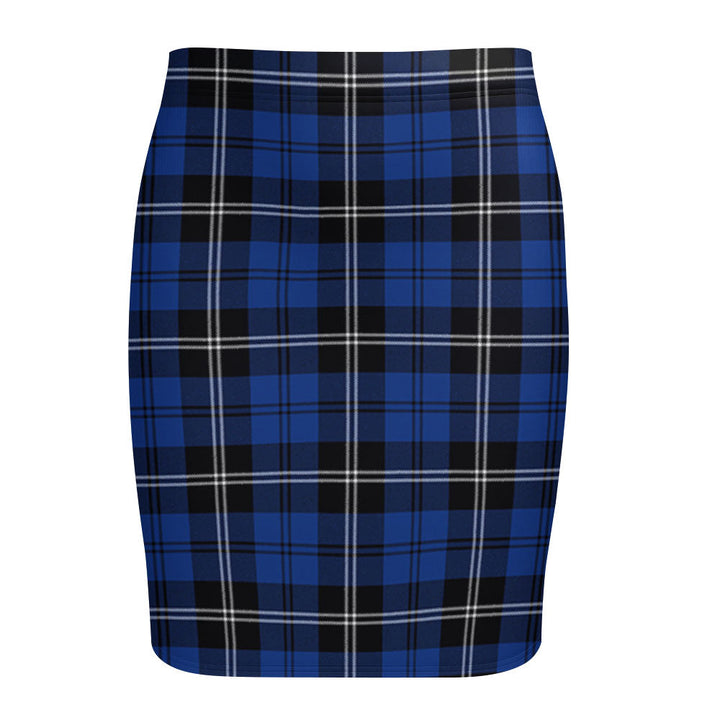 Swan Modern Tartan Fitted Skirt