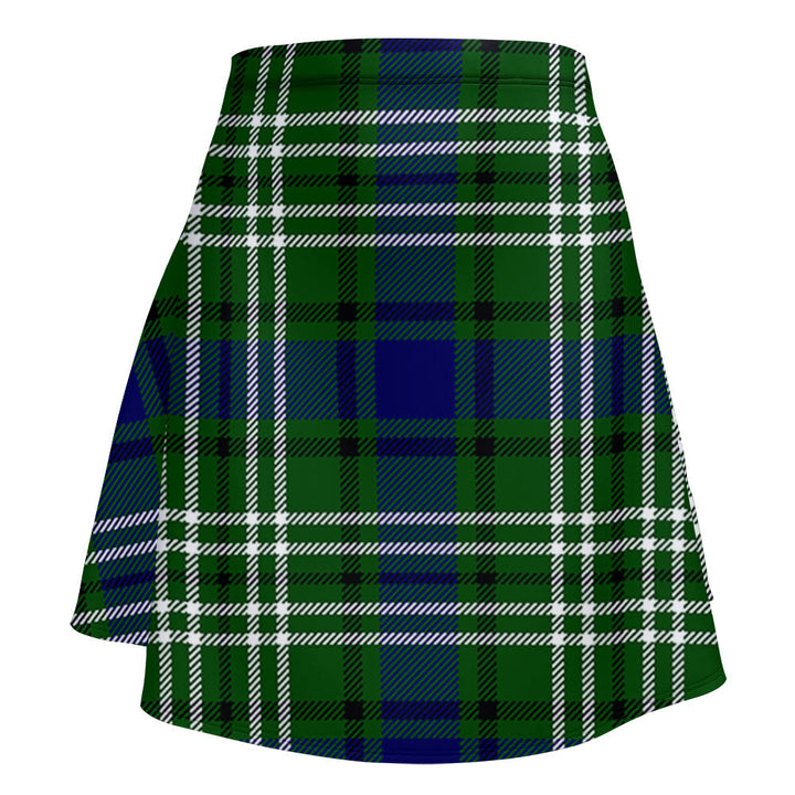 Swinton Clan Badge Tartan Flared Skirt