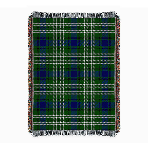 Swinton Clan Badge Tartan Woven Blanket